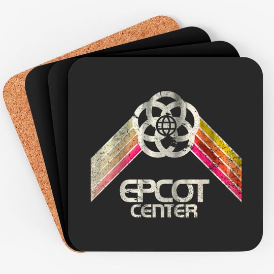 Discover EPCOT Center Vintage Logo - Epcot Center - Coasters