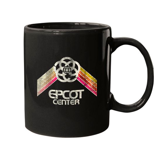 Discover EPCOT Center Vintage Logo - Epcot Center - Mugs