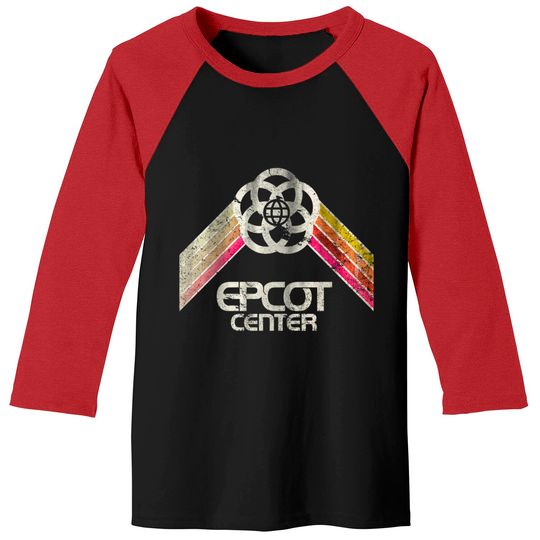 Discover EPCOT Center Vintage Logo - Epcot Center - Baseball Tees