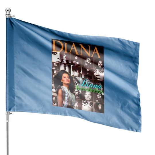 Discover Diana Ross Classic House Flags