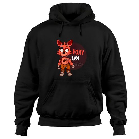 Discover Five Night's at Freddy's Foxy Fan - Five Nights At Freddys - Hoodies