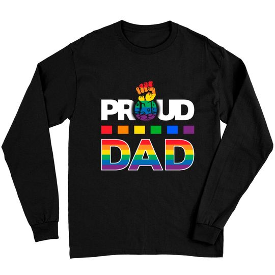 Discover LGBT Proud Dad Long Sleeves