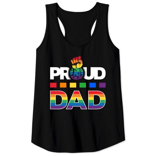 Discover LGBT Proud Dad Tank Tops