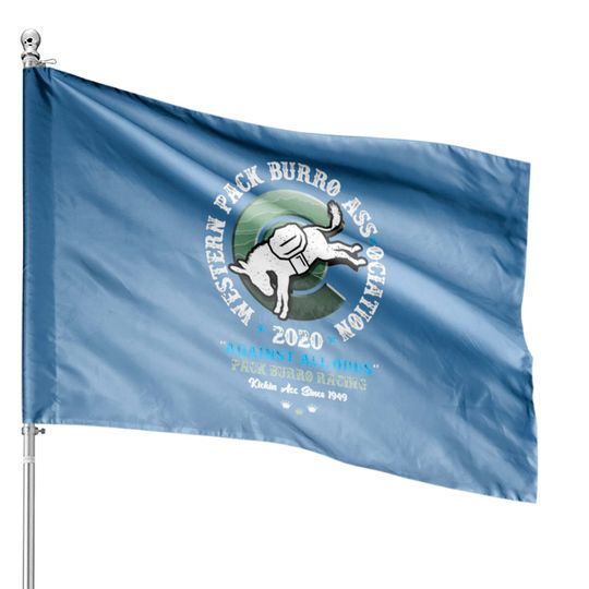 Discover Pack Burro Racing 2020 Colorado Sage House Flags