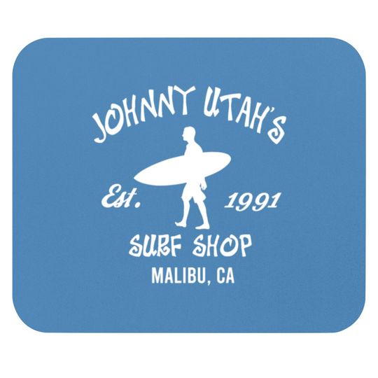 Discover Johnny Utah's Surf Shop Mouse Pads