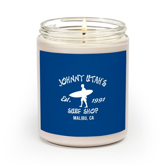 Discover Johnny Utah's Surf Shop Scented Candles