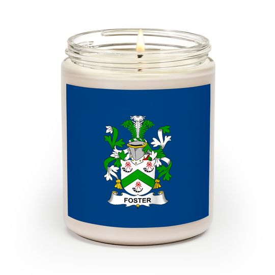 Discover Foster Coat of Arms Family Crest Raglan Scented Candles
