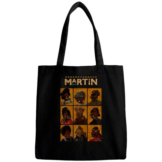 Discover Martin the actor RETRO - Black Tv Shows - Bags