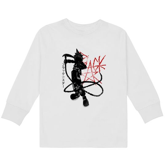 Discover Crimson Black - Soul Eater -  Kids Long Sleeve T-Shirts