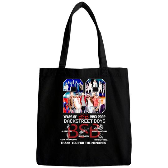 Discover 29 Years of The Backstreet Boys 1993 2022 , thank for Memory Classic Bags