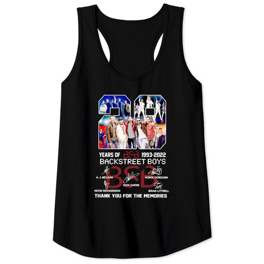 Discover 29 Years of The Backstreet Boys 1993 2022 , thank for Memory Classic Tank Tops