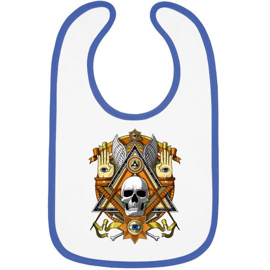 Discover Masonic Skull Bibs