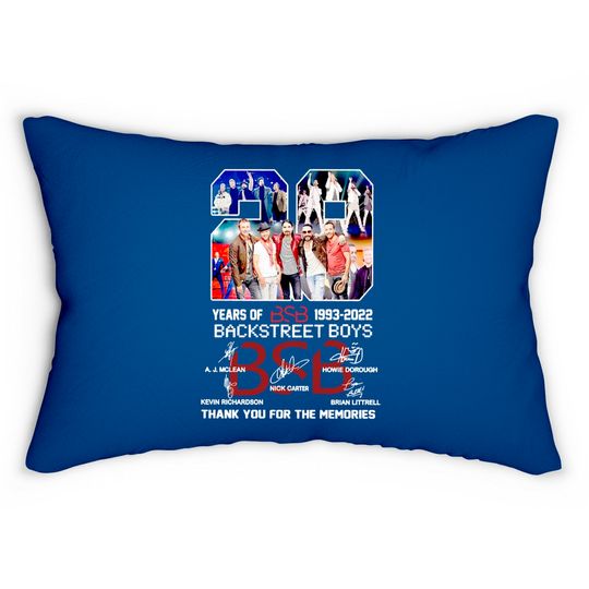 Discover 29 Years of The Backstreet Boys 1993 2022 , thank for Memory Classic Lumbar Pillows