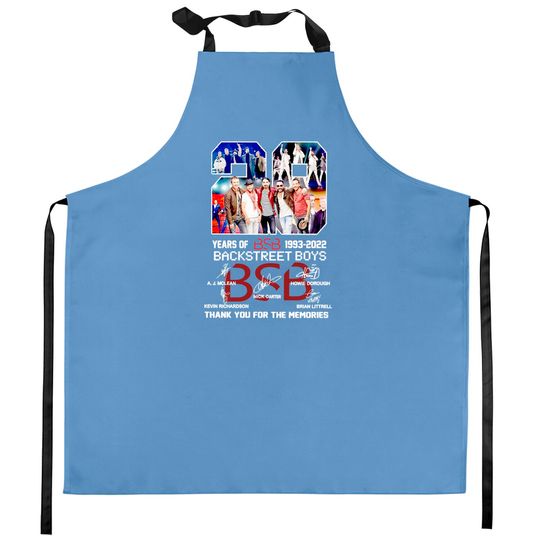 Discover 29 Years of The Backstreet Boys 1993 2022 , thank for Memory Classic Kitchen Aprons