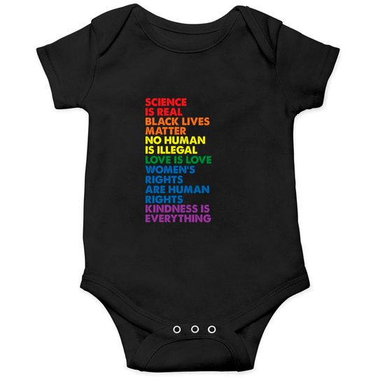 Discover Science is Real Black Lives Matter Onesies Onesies