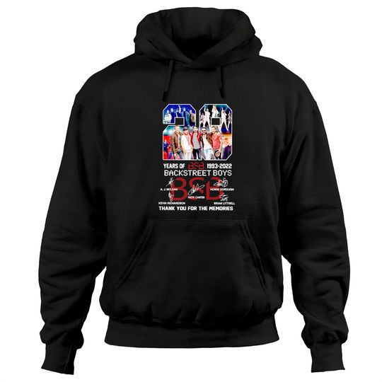 Discover 29 Years of The Backstreet Boys 1993 2022 , thank for Memory Classic Hoodies