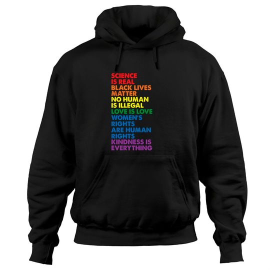 Discover Science is Real Black Lives Matter Hoodies Hoodies