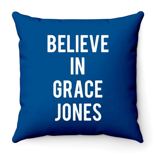 Discover Grace Jones Throw Pillows Throw Pillow