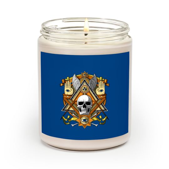 Discover Masonic Skull Scented Candles