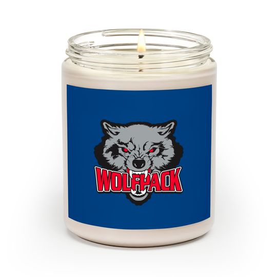 Discover Wolfpack Sports Logo Scented Candles