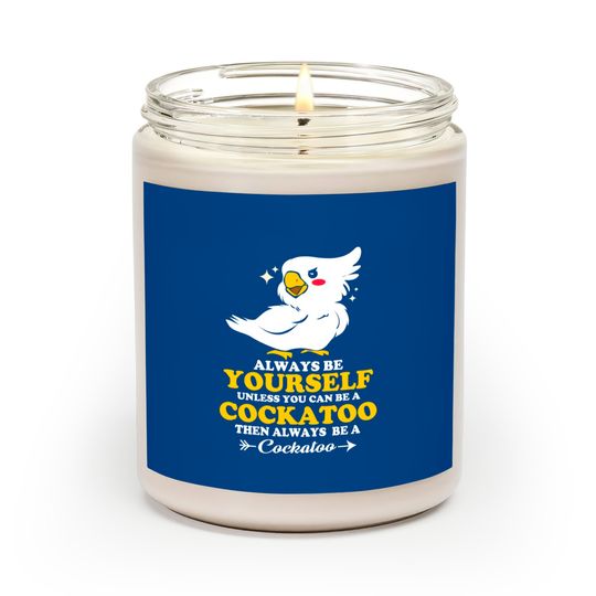 Discover Cockatoo Birdie Parrot Bird Plumage Parakeet Cheep Scented Candles