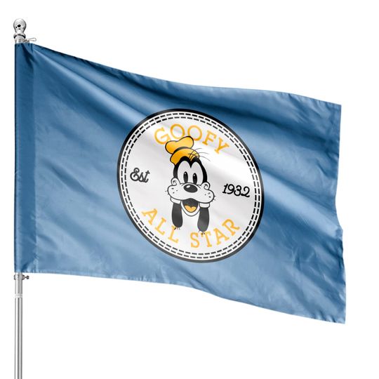 Discover Goofy All Star - Goofy - House Flags