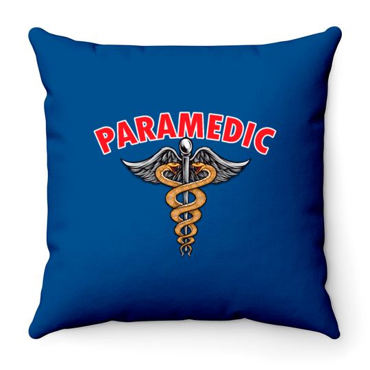 Discover Paramedic Emergency Medical Services EMS Throw Pillows