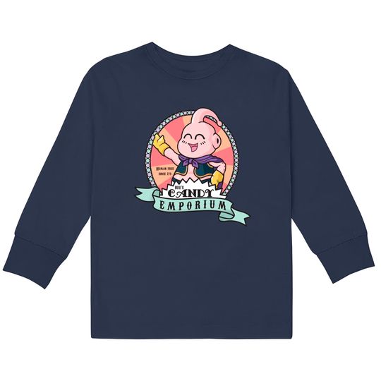 Discover Buu's Candy Emporium - Dragon Ball -  Kids Long Sleeve T-Shirts