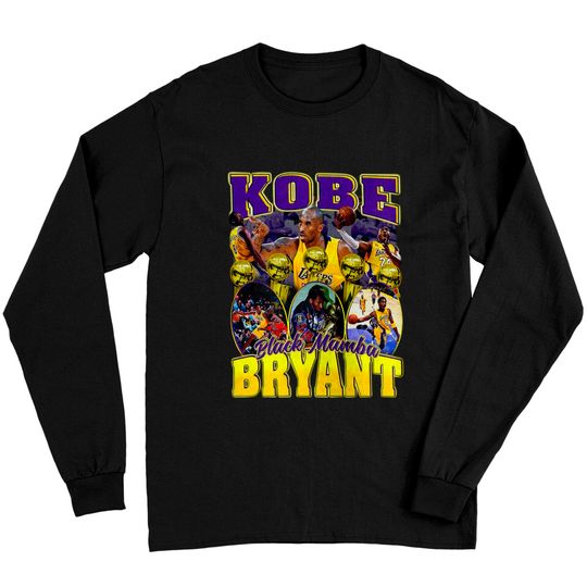 Discover Bryant Long Sleeves, Kobe Tee, Bryant 90's Inspired Tee