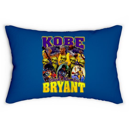 Discover Bryant Lumbar Pillows, Kobe Lumbar Pillow, Bryant 90's Inspired Lumbar Pillow