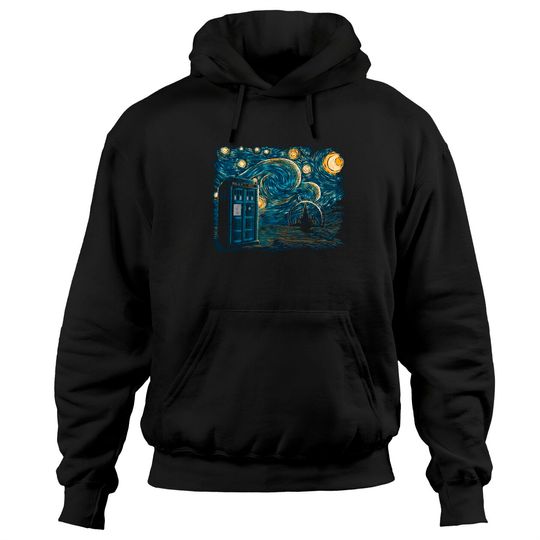 Discover Starry Gallifrey - Doctor Who - Hoodies