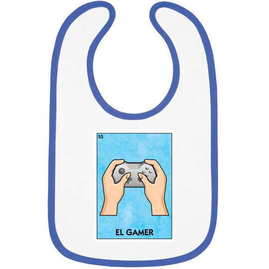 Discover El Gamer Mexican Loteria Bingo - Funny Video Game Player Playing - El Gamer - Bibs