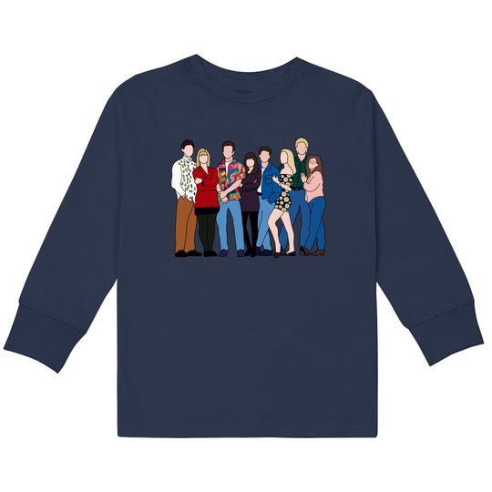 Discover BH90210 - Beverly Hills 90210 -  Kids Long Sleeve T-Shirts