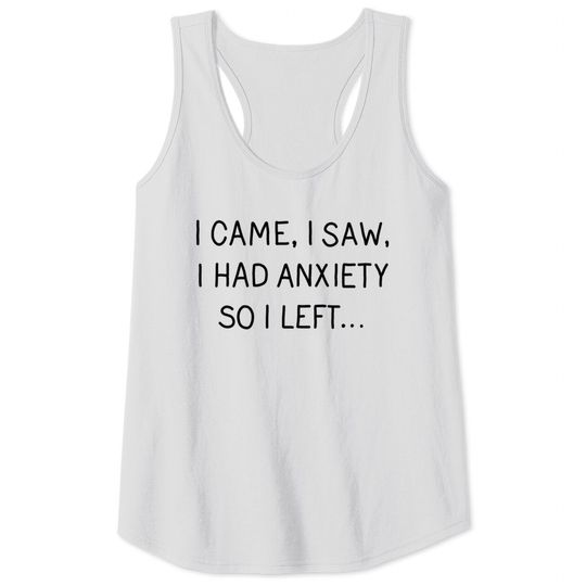 Discover Anxiety - Anxiety - Tank Tops