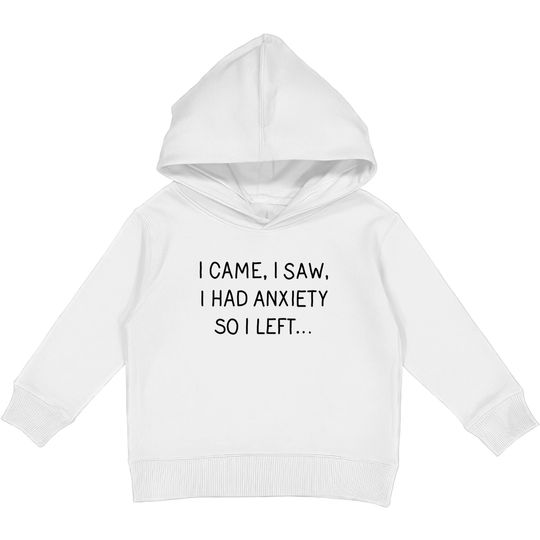 Discover Anxiety - Anxiety - Kids Pullover Hoodies