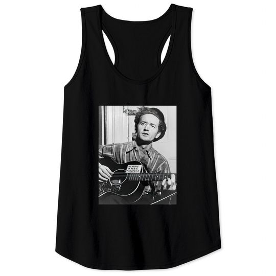 Discover This Machine Kill - Woody Guthrie - Tank Tops