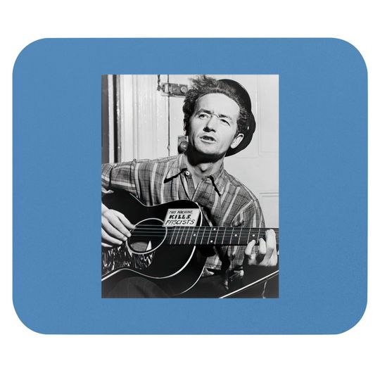 Discover This Machine Kill - Woody Guthrie - Mouse Pads