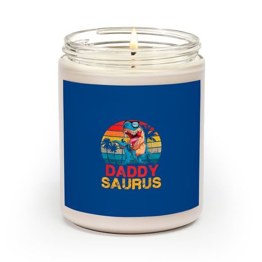 Discover Daddysaurus Scented Candle Daddy Saurus Rex Gift For Dad Scented Candles
