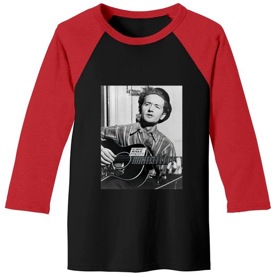 Discover This Machine Kill - Woody Guthrie - Baseball Tees