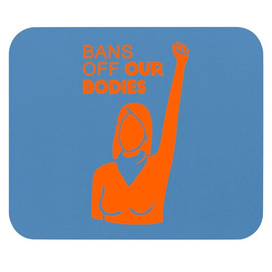 Discover Womens Bans Off Our Bodies V-Neck Mouse Pads