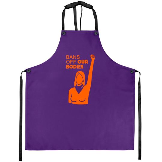 Discover Womens Bans Off Our Bodies V-Neck Aprons