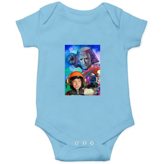 Discover Johnny Sokko and his Flying Robot - Nesshead - Onesies