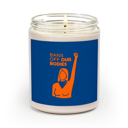 Discover Womens Bans Off Our Bodies V-Neck Scented Candles