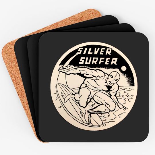 Discover Silver Surfer - rare! - Silver Surfer - Coasters