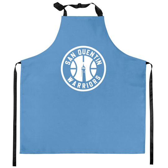 Discover San Quentin Warriors Kitchen Aprons Bob Myers