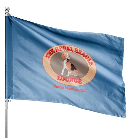 Discover The Regal Beagle - Threes Company - House Flags