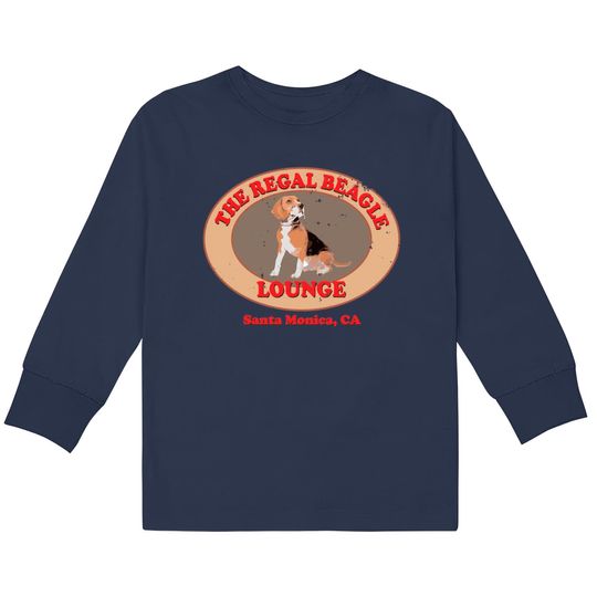 Discover The Regal Beagle - Threes Company -  Kids Long Sleeve T-Shirts