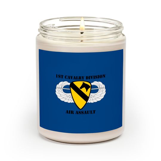 Discover 1st Cavalry Division Air Assault W/Text Scented Candles