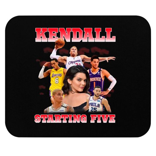 Discover Kendall Jenner Starting Five Mouse Pads