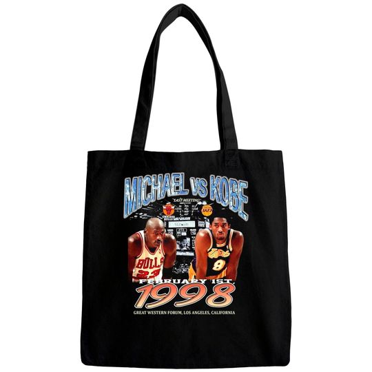 Discover Legend Kobe Bryant x Michael Jordan Vintage Bags